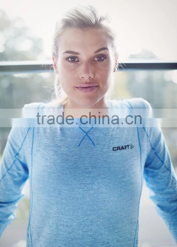 Craft Women's Base Layer, 70% Polyester + 30% Nylon Seamless Underwear, Skiing Seamless Underwear for Women