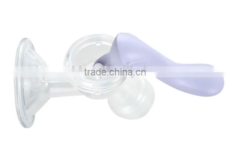 High-End Milk Breast Pump with 6 Petals Silicone Massage Pad