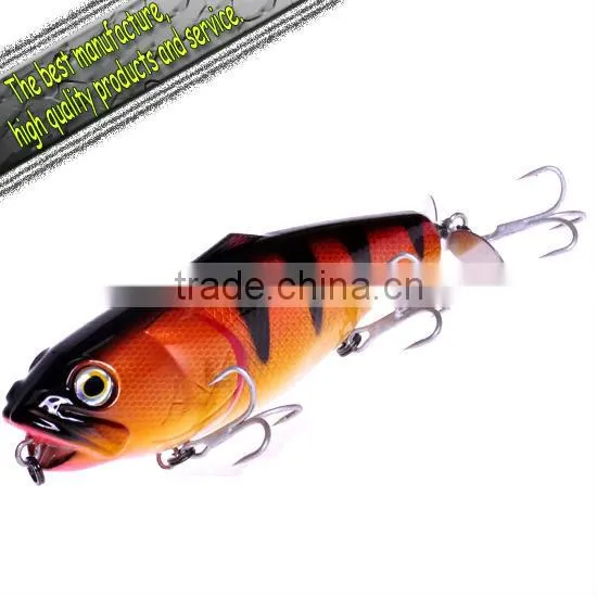 2012new high quality best selling hard fishing lure Twist Tall Popper 150mm 95g