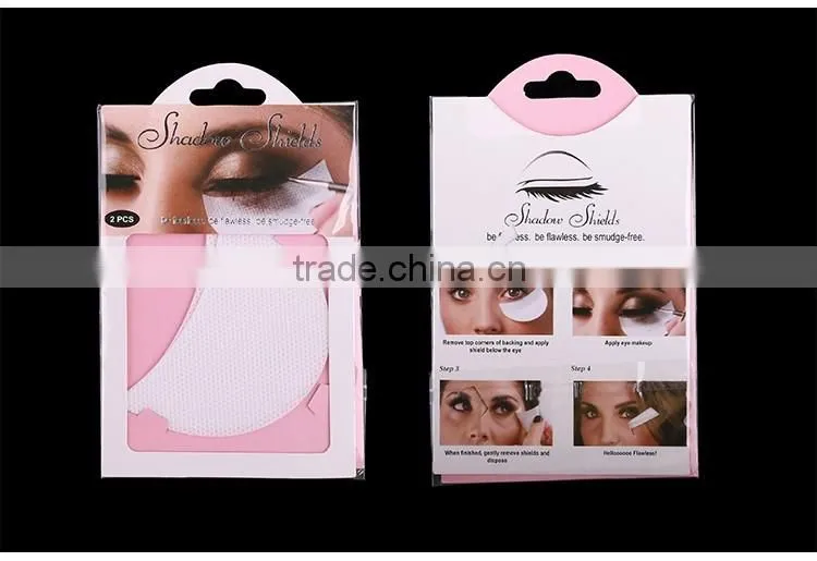 New Shadow Shields Eye Half Moon Shape Shadow Sticker 2016