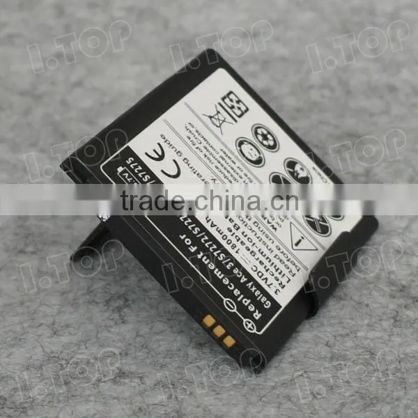 Backup battery for Samsung Galaxy ACE 3 S7272,3.7V 1800mAh,18 months warranty