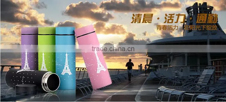 304 stainless steel vacuum bottle with five colors