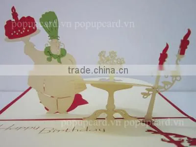 3D pop up Thank you Dog card