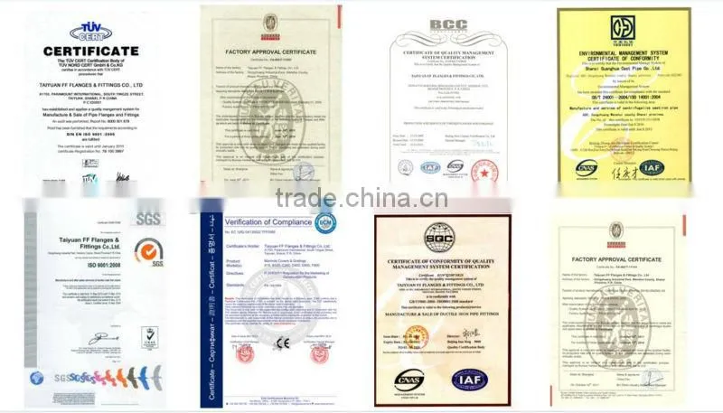 Ductile iron pipe fittings