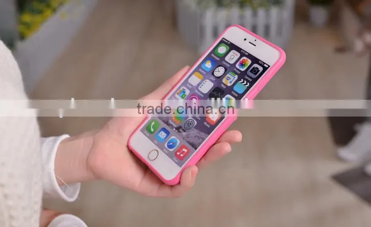 2015 New Design for iPhone 6 Back Cover Leather Case with Card Slot, Card Slot Back Cover for iPhone 6