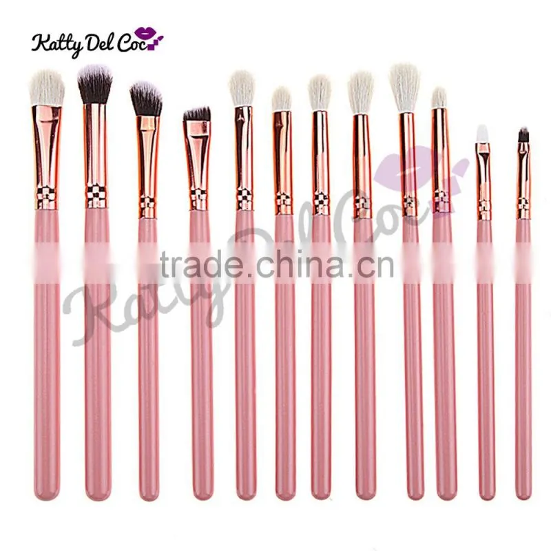 Beauty killer rose gold professional makeup brush set whole sale