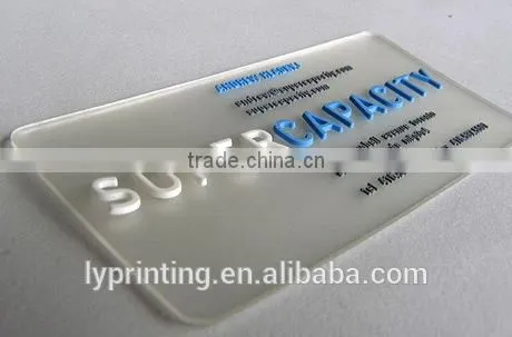 Hongkong printing 3D name card business card printing