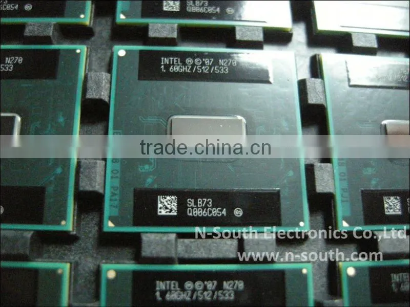 CPU Atom N270 SLB73 Intel Processor 512K Cache, 1.60 GHz, 533 MHz cpu processor