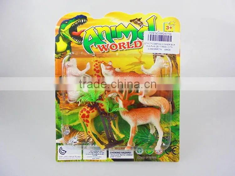 China factory toys small plastic farm animal toy for kids
