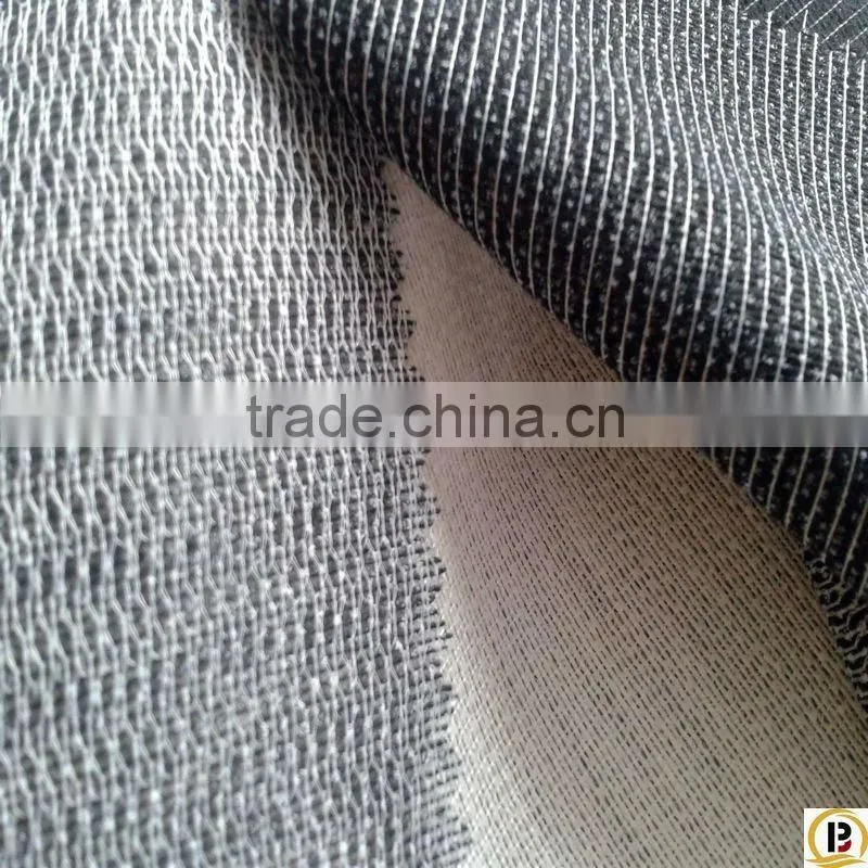 Heavy Tricot knitted fusible interlining for outer garment