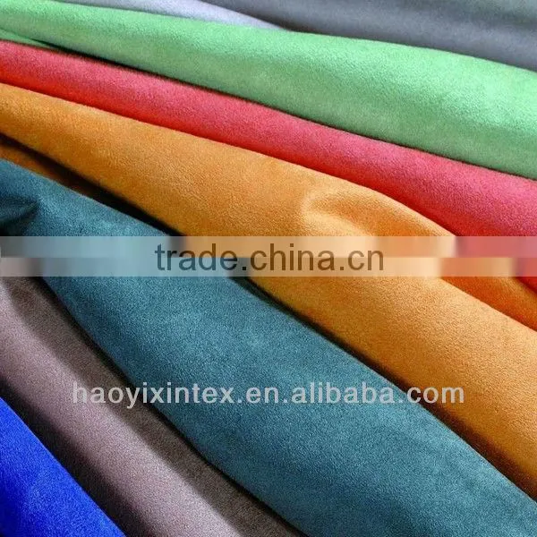 Polyester Microfiber Suede Fabric