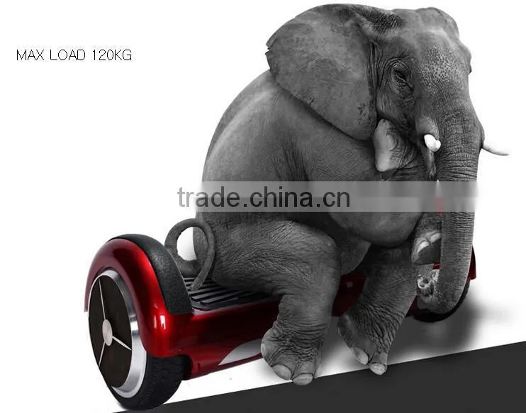 factory lowest price two wheel balance scooter with bluetooth and led light