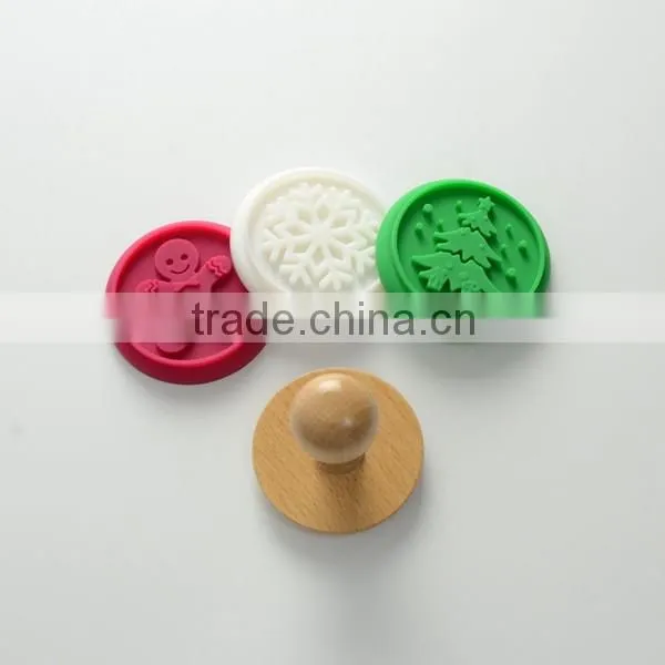 Custom Cookie Stamp with 3 Interchangable Motive Heads