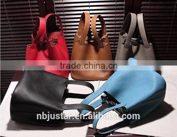 Alibaba China Hot Selling PU Leather Cute Design Cheap Elegance Tote Hand Bag for Women