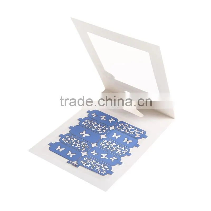 Fashion French Manicure Nail Art Design Tips Nail Sticker DIY Stencil