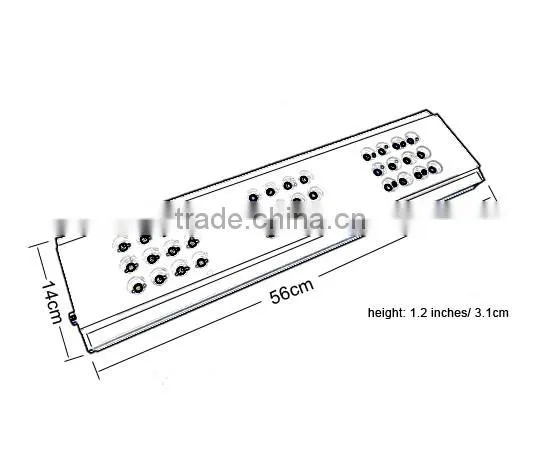 Dimmable aquarium accessories light led aquarium light glisten 135