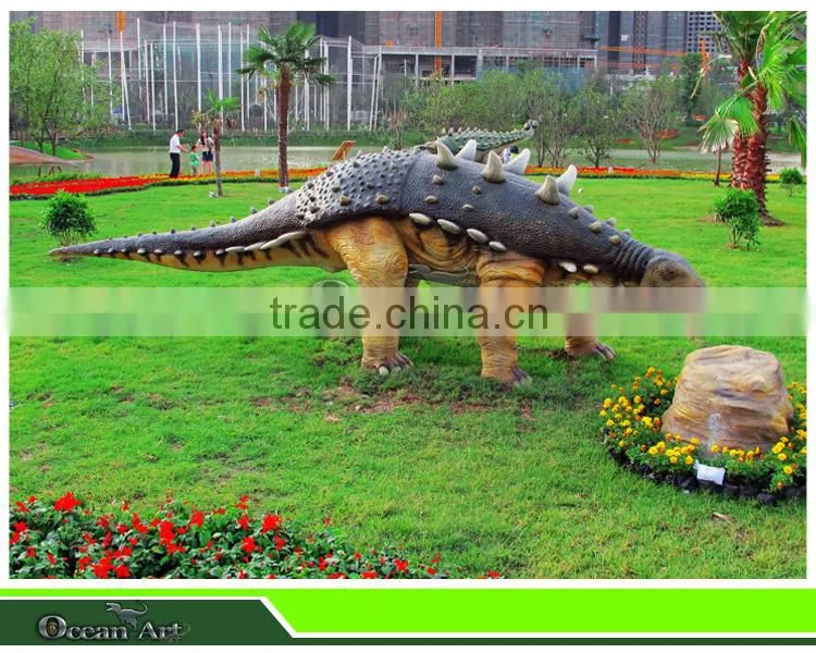 Outdoor Playground Decoration Animatronic Dinosaur Commodity