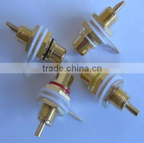 RCA CHASSIS MOUNT JACK, RCA CONNECTOR