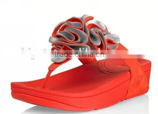 Women's Beach Wedges Platform Massage Thong Slippers Flip Flops Sandals