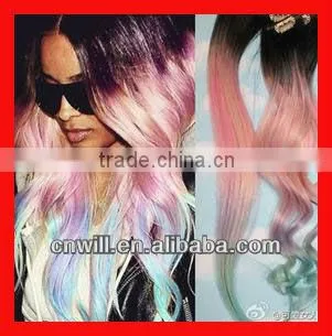 pretty hair extensions two tone hair extension ombre hair