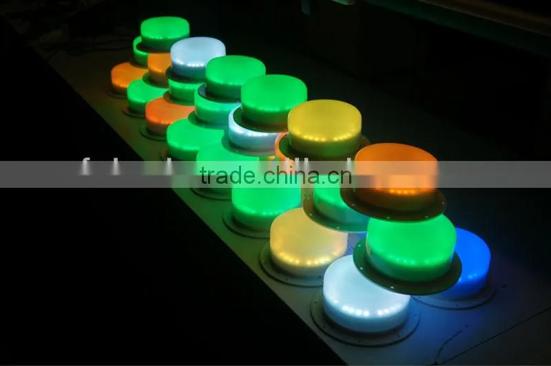 rechargeable led light base with remote control for LED furniture