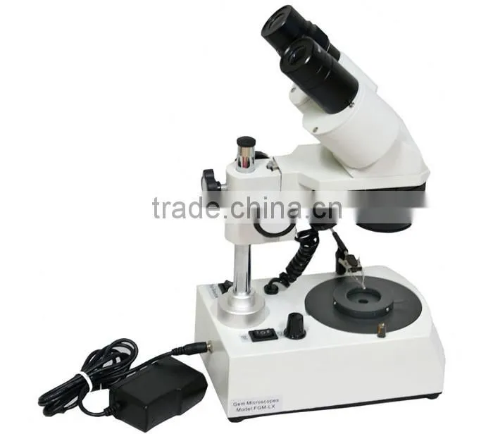 Gem Binocular Microscope with 40X Magnification