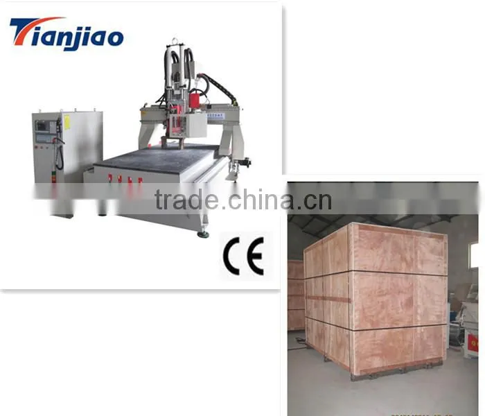 round ATC (automatic tool change ) HSD 9KW spindle syntec control wood cnc router