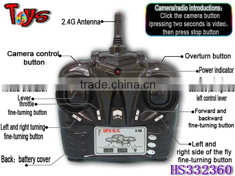 Look!! 4-Axis top sale rc drone with camera