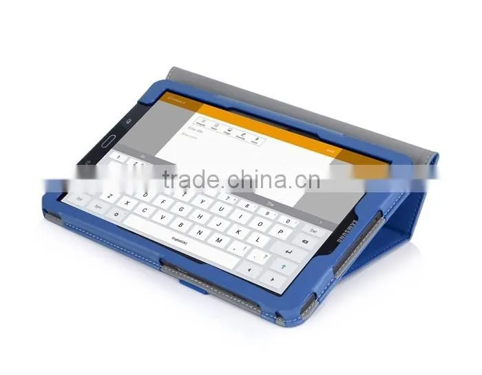 Multifunctional Leather Case for Samsung Tab A 10.1 2016 with Card Slots and Elastic Hand Strap