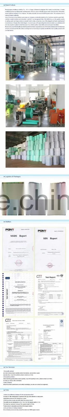 polyethylnene foam underlay