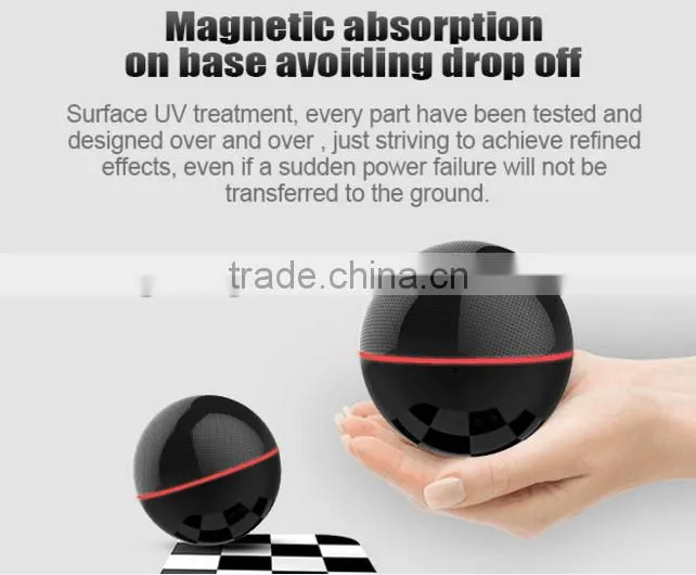 2016 factory supply new product Maglev speaker with bluetooth
