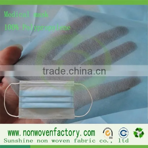 Disposable blue PP non-woven lab cloth with, non-woven surgery cloth