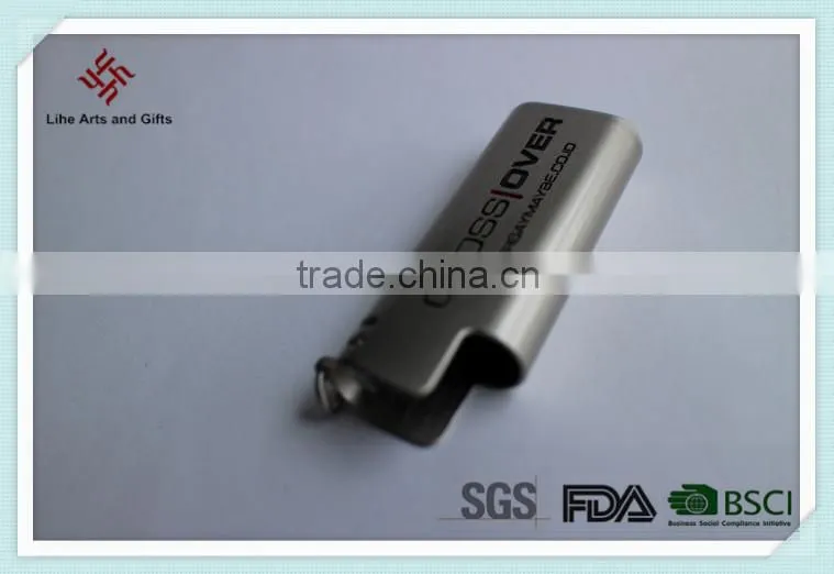 Cross over Excellent Quality Cheap metal cigar lighter sleeve