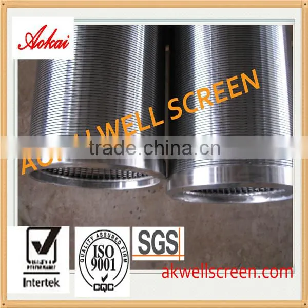johnson type wedge wire water well screen