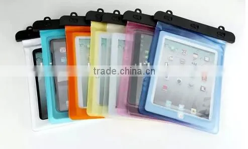 PVC TPU waterproof bag for ipad air mini for coach case
