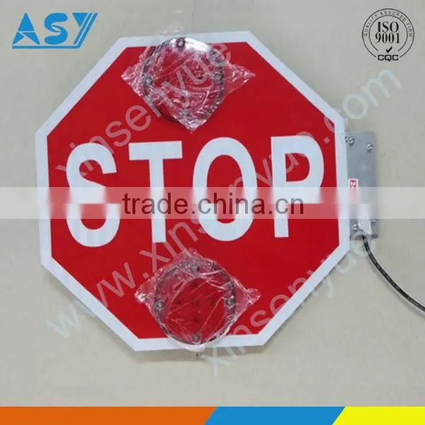 Aluminum Blade Bus Stop Led Sign Board for Traffic Safety
