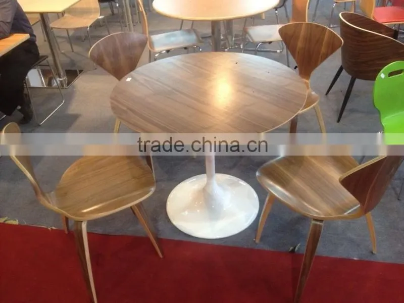 Cherner mold plywood bentwood dining chair factory price direct