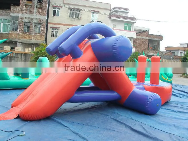 children game new product Inflatable water slide triangle water slide obstacle with top quality