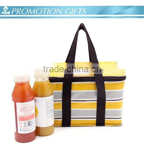 Insulated Water-Proof Lining Large Lunch Bag Cooler Tote Travel Picnic Bag Ice Pack 10L