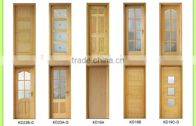 noiselessly Anti-theft wood door