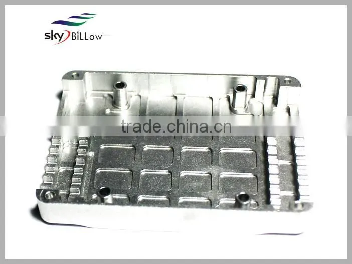 2015 custom aluminum cnc machining parts with hard anodize finish