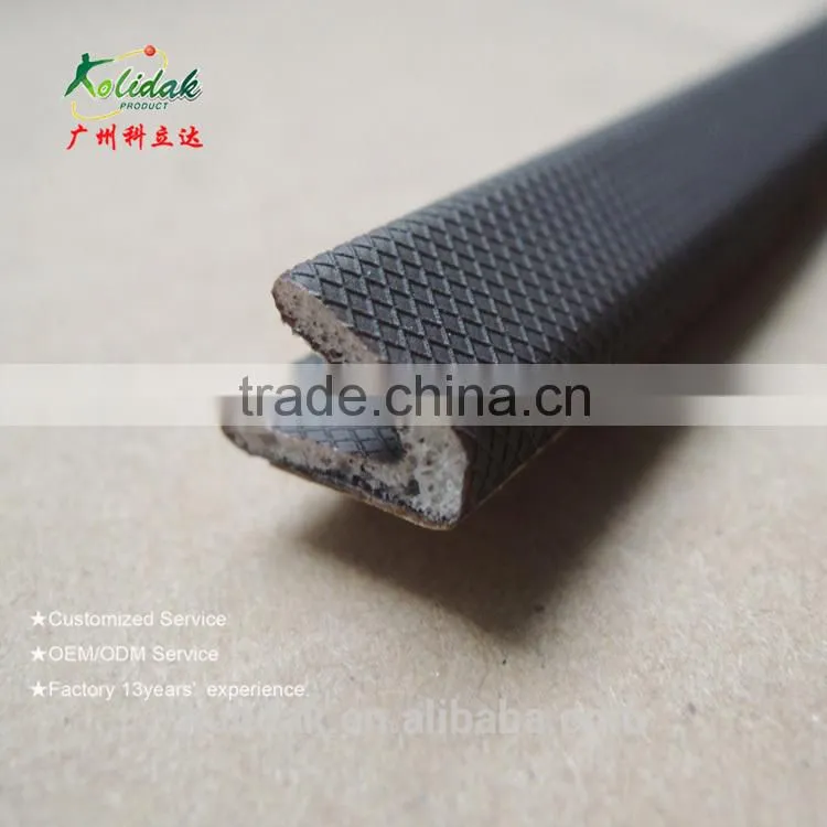 Self-adhesion Co-extrusion Dust proof PE+PU Coating type foam seal strip