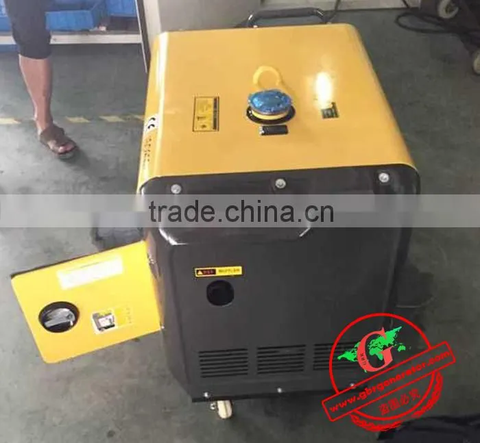 5kw GDE7500T Air-cooled silence type diesel generator set Super Silent Diesel Generator Set kipor
