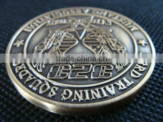 High quality customized military souvenir metal coin