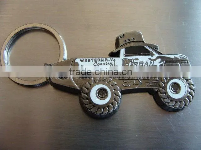 Hot selling custom 3d metal keychain