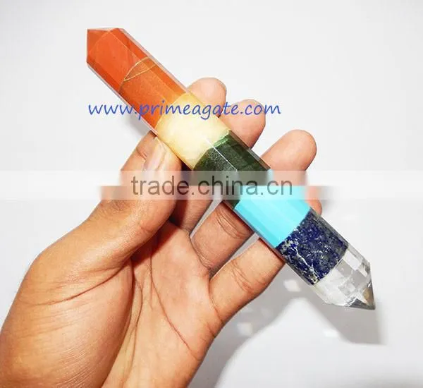 Rose Quartz Twisted Healing Wand | Healing Wands For Sale