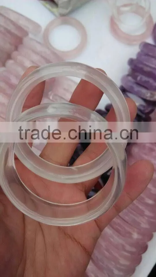 Wholesale Natural Beautiful Portable Clear Crystal Carving Bracelet