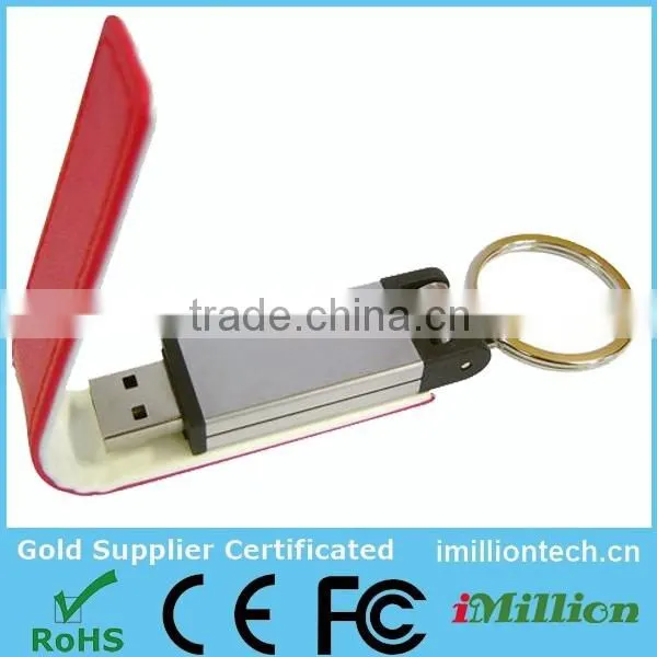 Keychain Leather USB Flash Drives Bulk Cheap