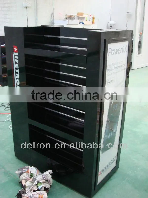 free standing light box display
