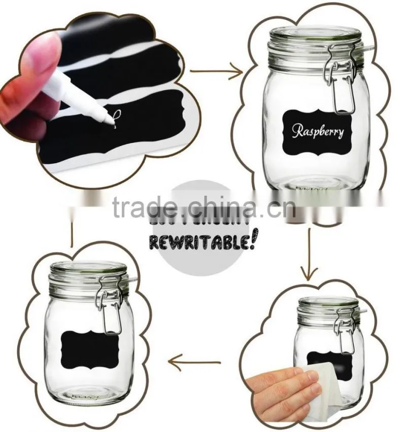 Nice Decorative Removable Adhesive Chalkboard Labels